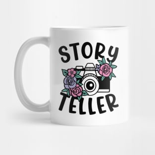 Story Teller Camera Photography Cute Mug